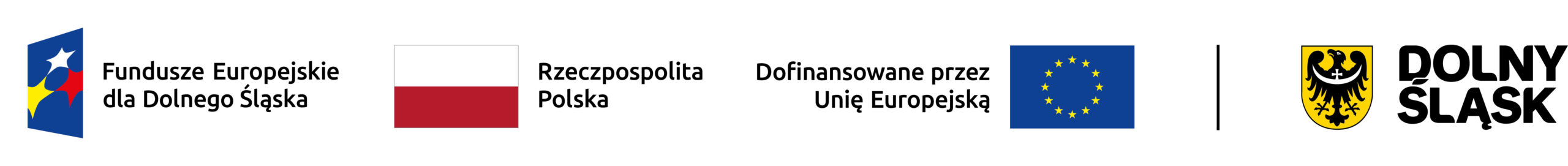 Logotypy programów wsparcia Unii Europejskiej.